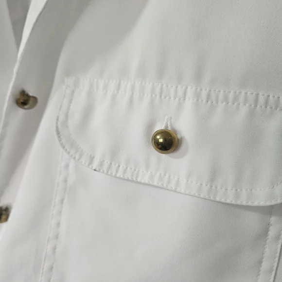 White gold button down - Picture 6 of 6